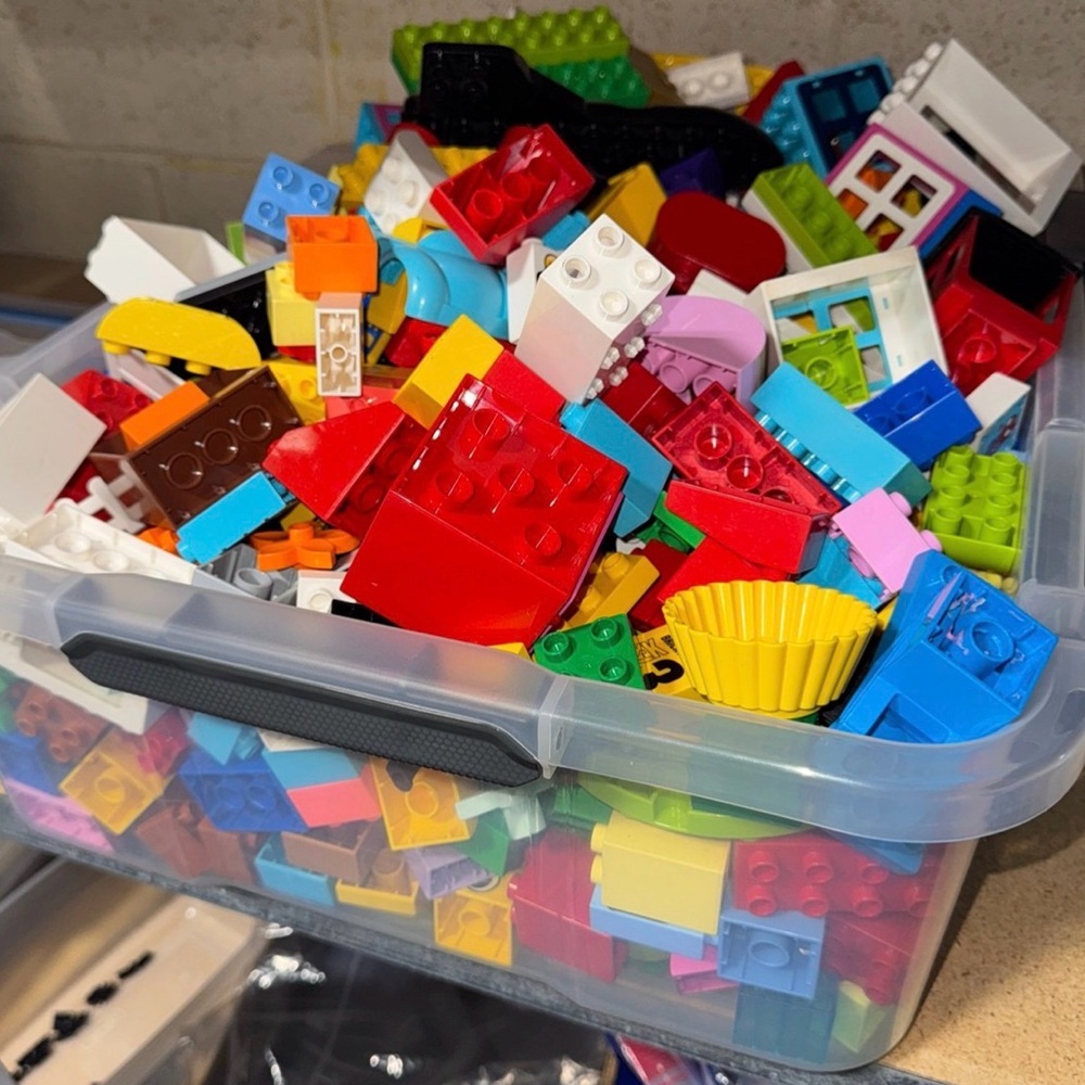 4LBS Lego Duplo Bulk Parts, Pieces & Accessories Building Block Toys Random Pcs
